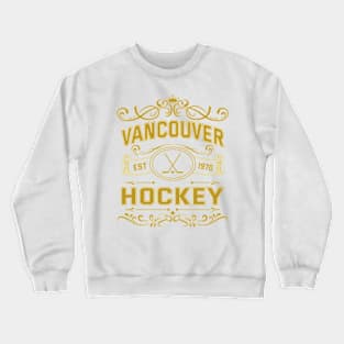 Vintage Vancouver Hockey Crewneck Sweatshirt